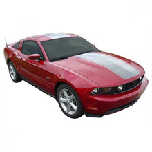 Load image into Gallery viewer, Pony Center Stripe WS with spoiler 2010-2012 Ford Mustang Vinyl Kit

