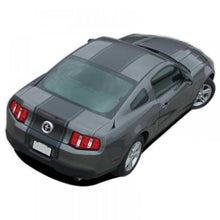 Load image into Gallery viewer, Pony Center Stripe with hood scoop w/o spoiler 2010-2012 Ford Mustang Vinyl Kit
