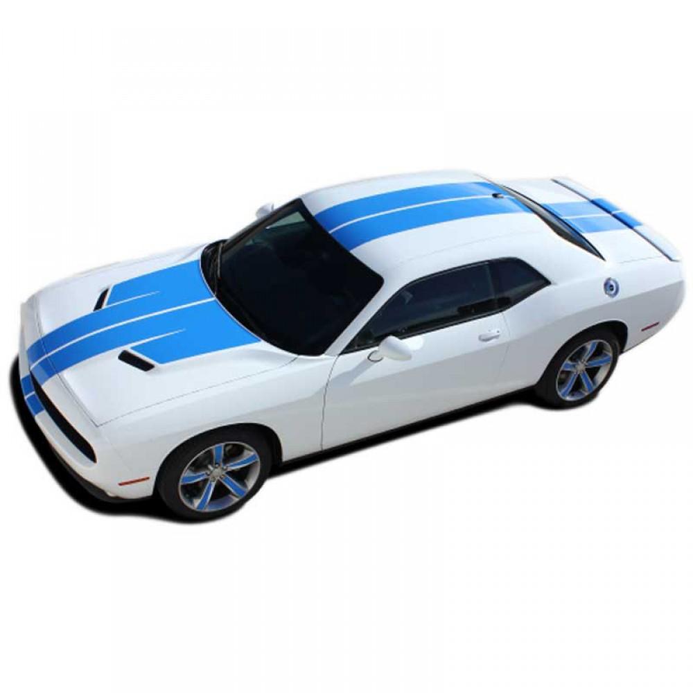 15 Challenge Winged Rally #1 with Spoiler / with XM 2015-2019 Dodge Challenger Vinyl Kit