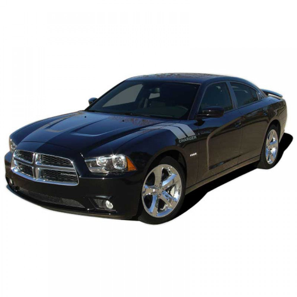 Charger 15 Double Bar (R/T Name) 2015-2020 Dodge Charger Vinyl Kit
