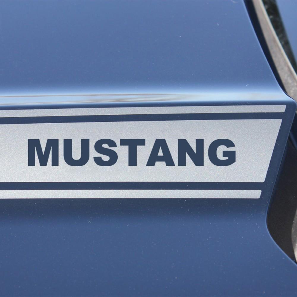 15 Mustang Hood Spears (Mustang) 2015-2018 Ford Mustang Vinyl Kit